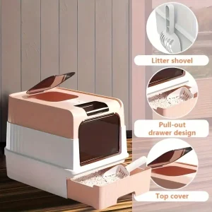 Litter Tray - Sifting Scoop Kit, Easy Clean