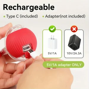 Cat Interactive Ball Toy Automatic Rolling Ball