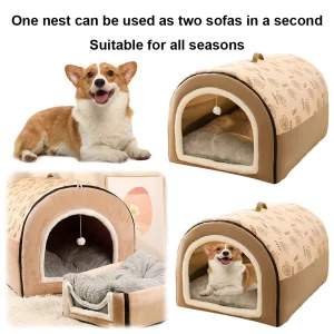 Warm Winter Dog House