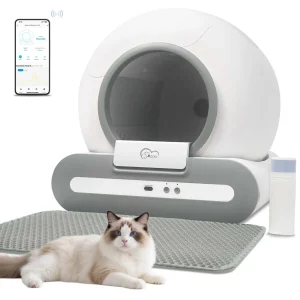 65L Self-Cleaning Cat Litter Box, App Control