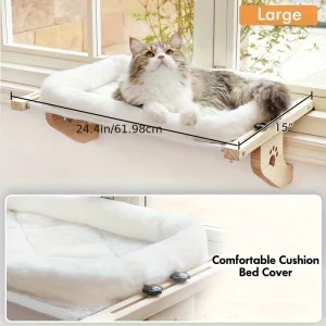 Cat Window Sill,  Easy to Adjust , Bedside