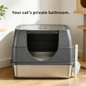 Leak Resistant Easy Clean Litter Box