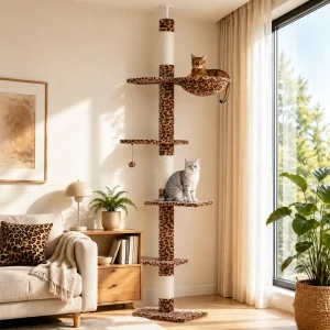 Floor to Ceiling Cat Tree
