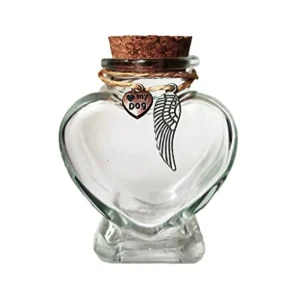 memorial bottle for pet hair